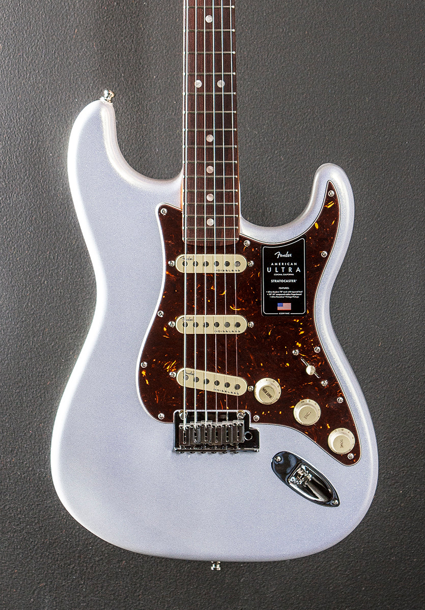 American Ultra Stratocaster - Arctic Pearl w/Rosewood – Dave's
