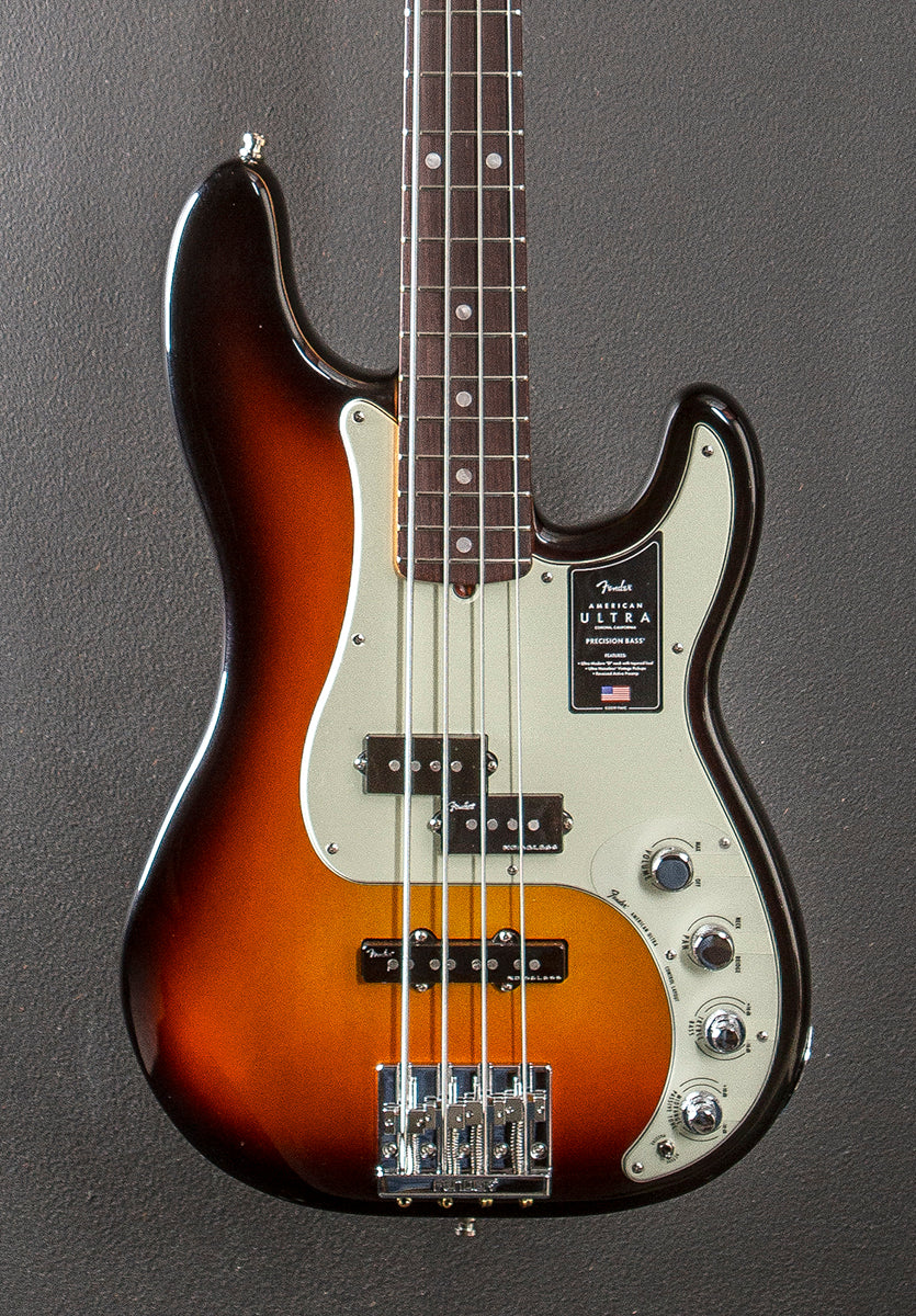 American Ultra Precision Bass - Ultra Burst w/Rosewood – Dave's