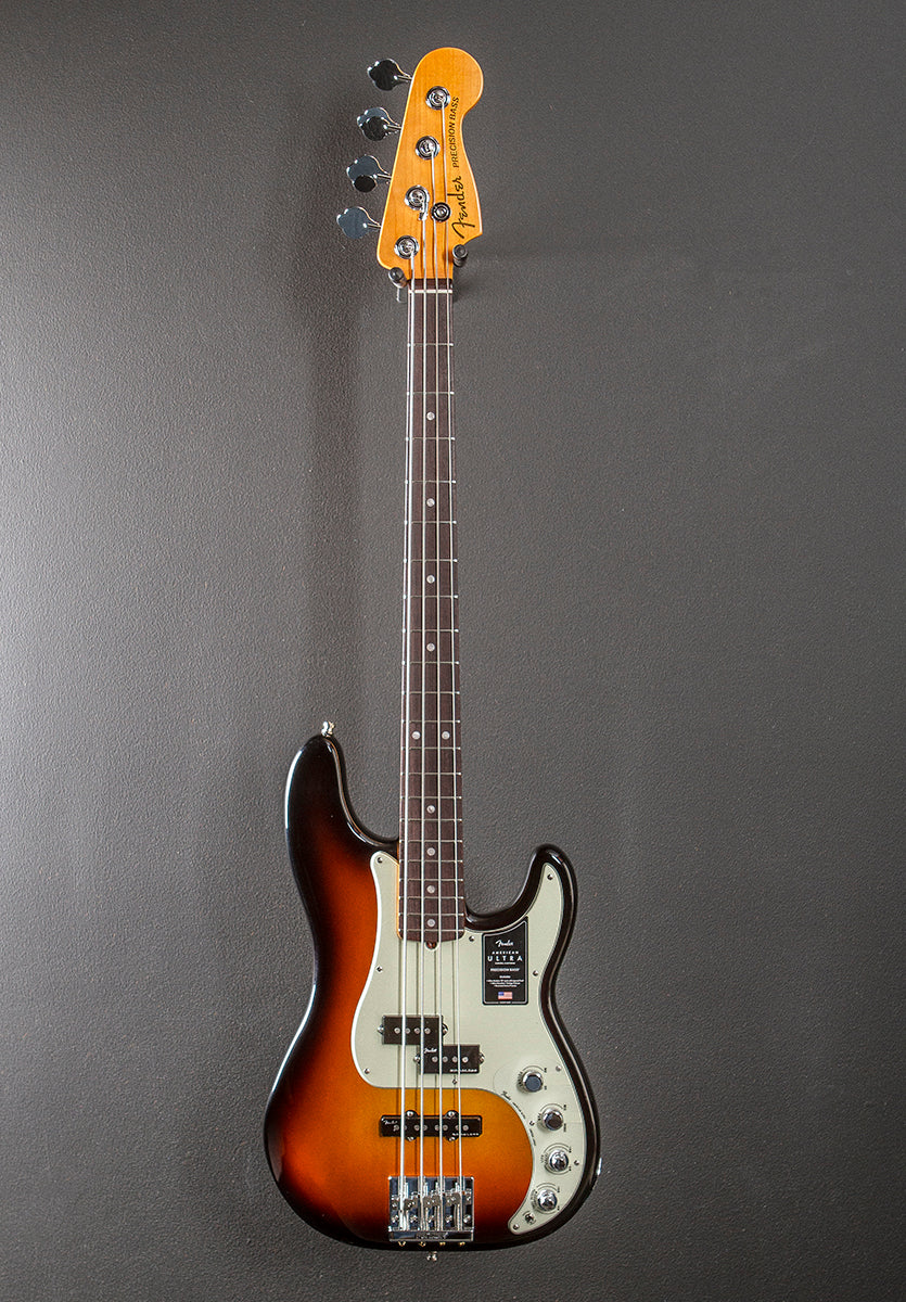 American Ultra Precision Bass - Ultra Burst w/Rosewood – Dave's