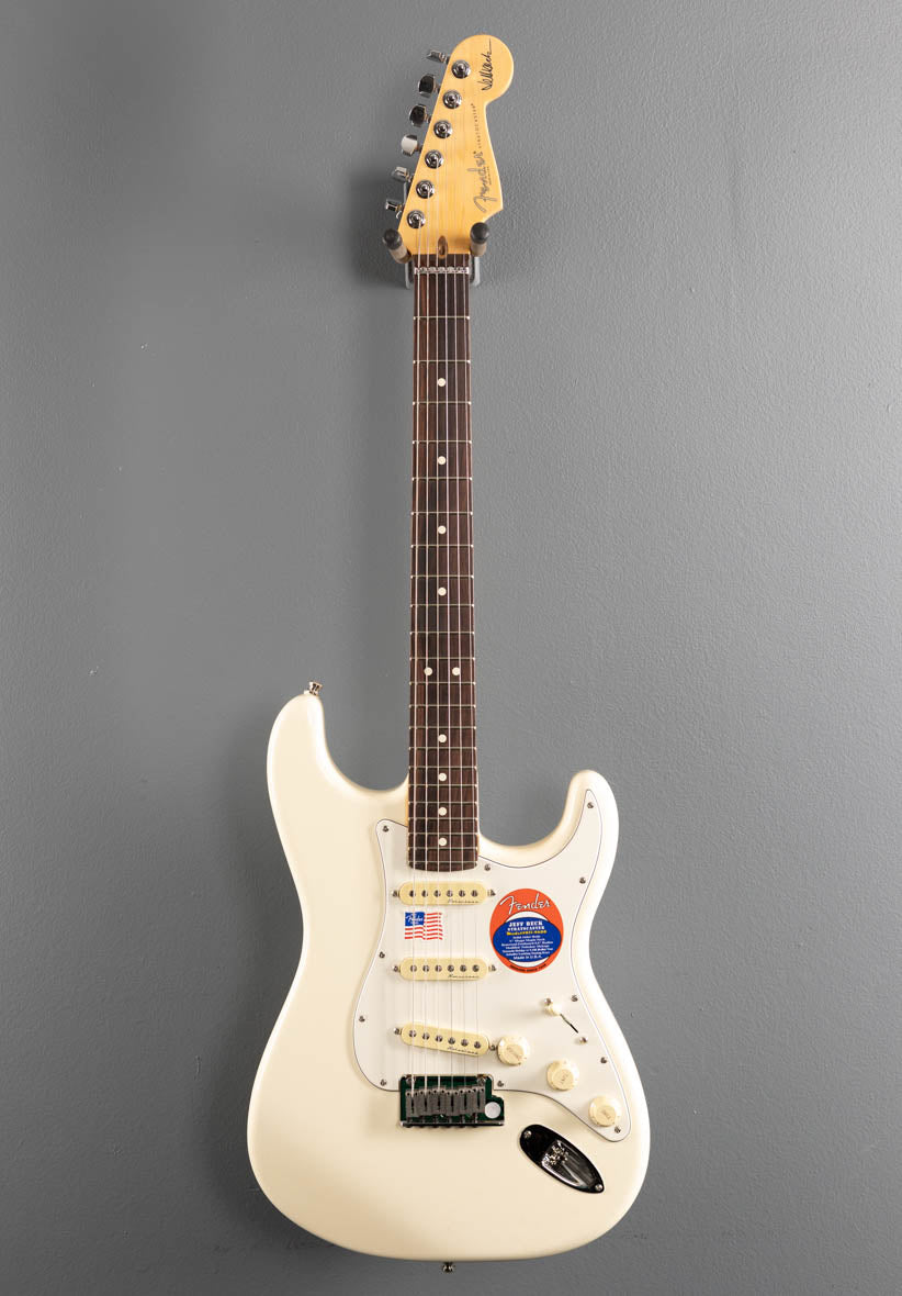 Jeff Beck Stratocaster - Olympic White