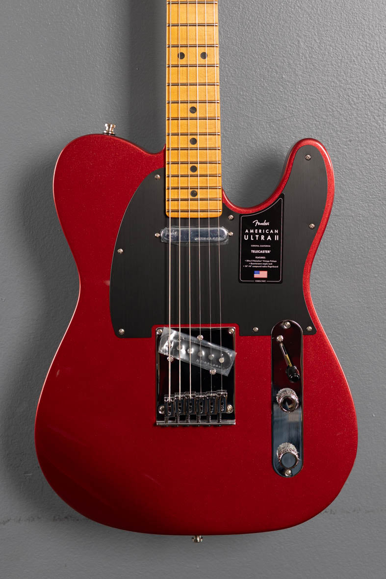 American Ultra II Telecaster - Sinister Red – Dave's Guitar Shop