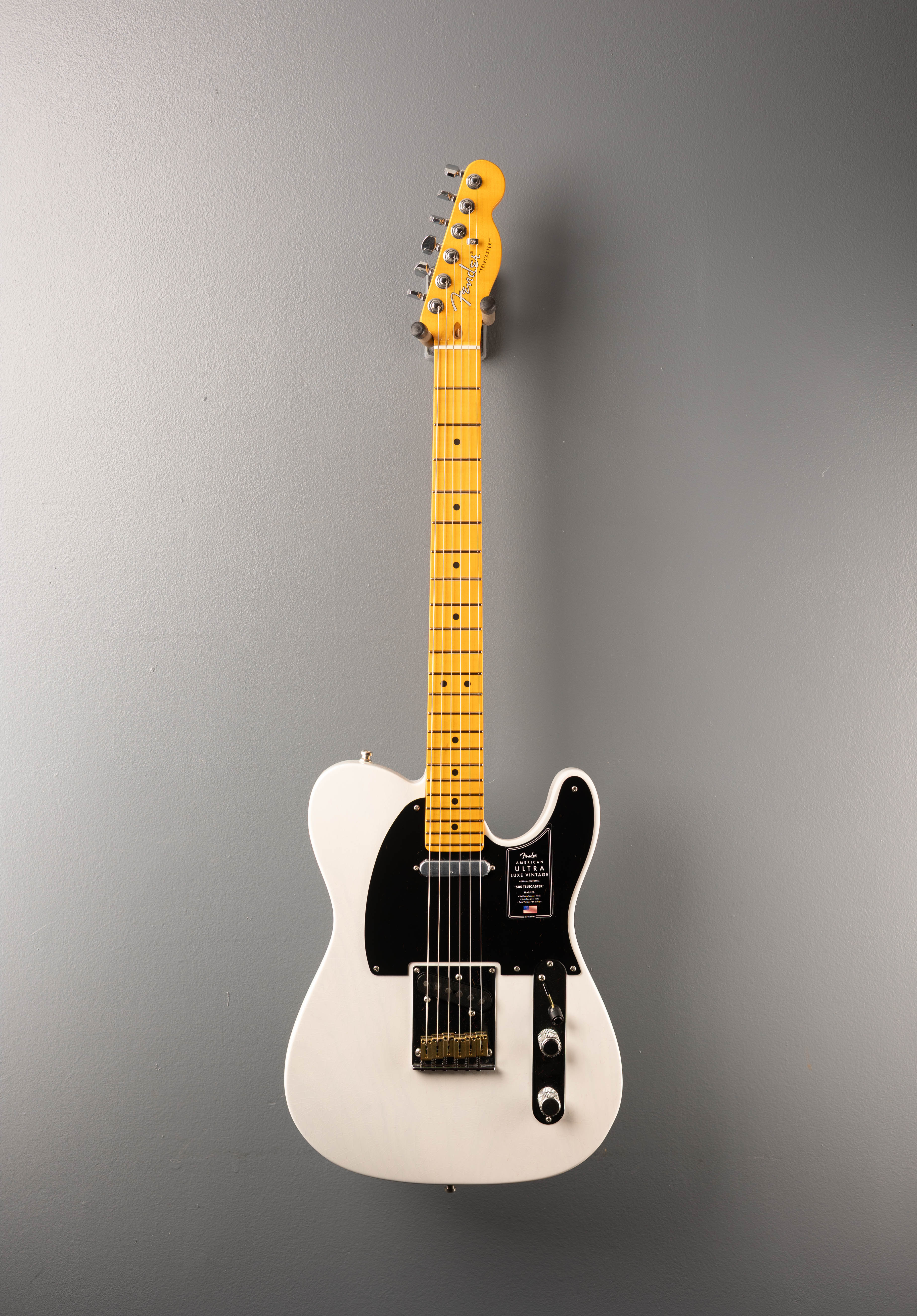 American Ultra Luxe Vintage '50s Telecaster - White Blonde