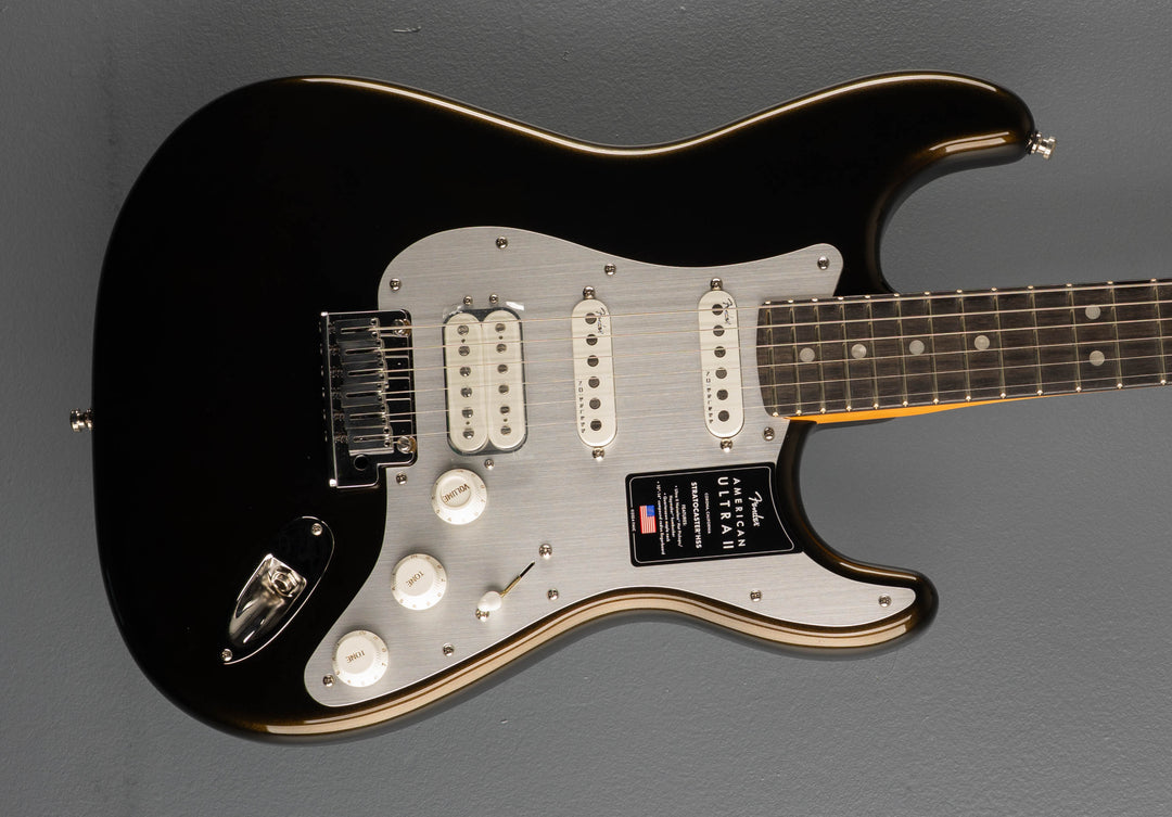 American Ultra II Stratocaster HSS - Texas Tea