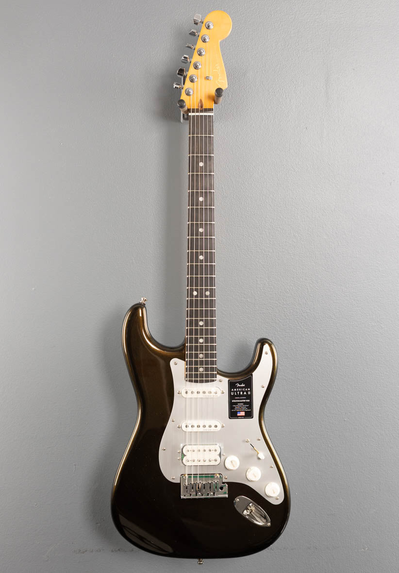 American Ultra II Stratocaster HSS - Texas Tea – Dave's Guitar Shop