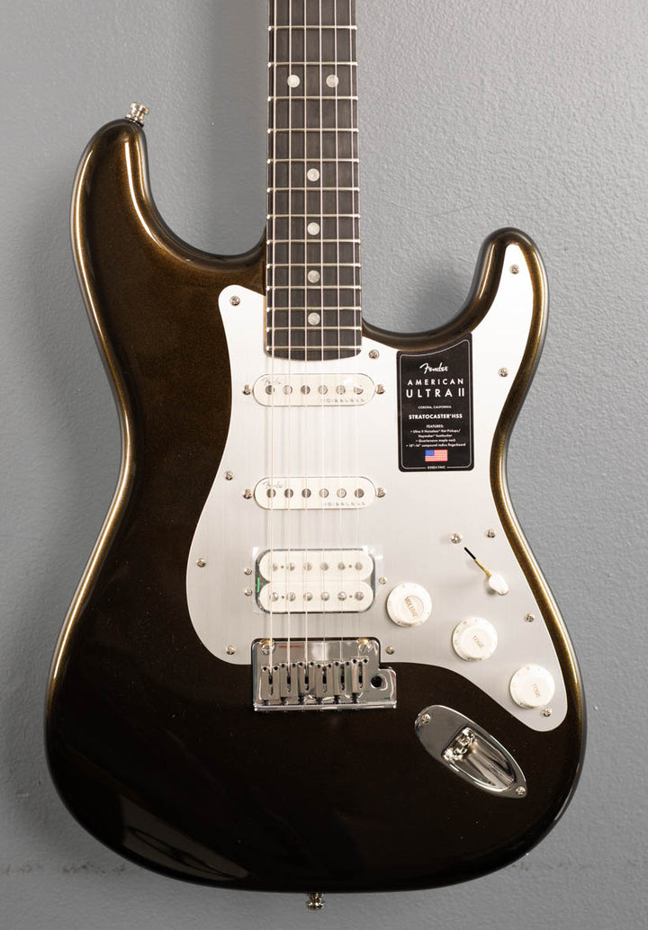 American Ultra II Stratocaster HSS - Texas Tea