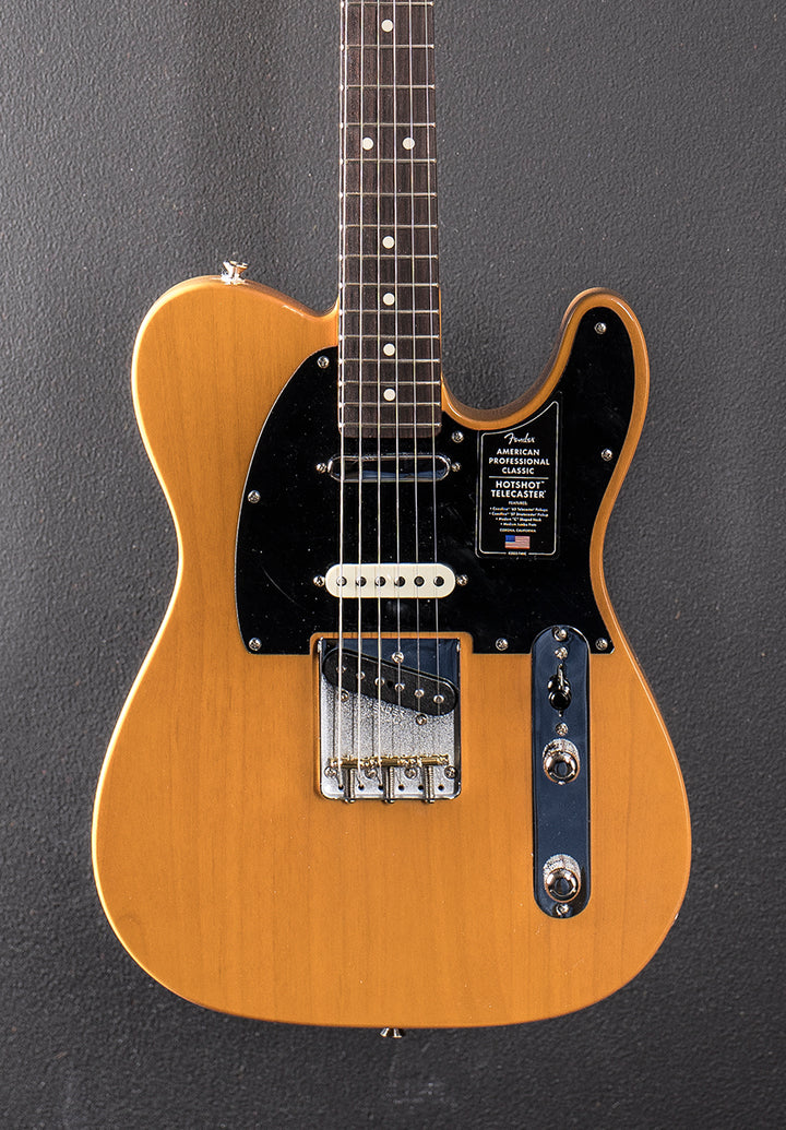American Professional Classic Hotshot Telecaster - Butterscotch Blonde w/Rosewood