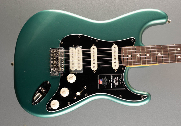 American Professional Classic Stratocaster HSS - Faded Sherwood Green Metallic