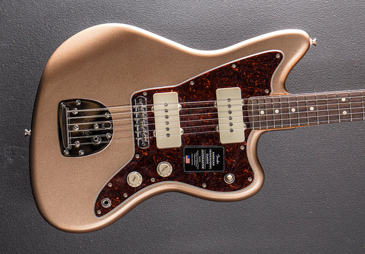 American Professional Classic Jazzmaster - Faded Firemist Gold