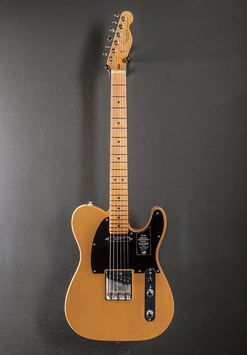 American Professional Classic Telecaster - Butterscotch Blonde w/Maple