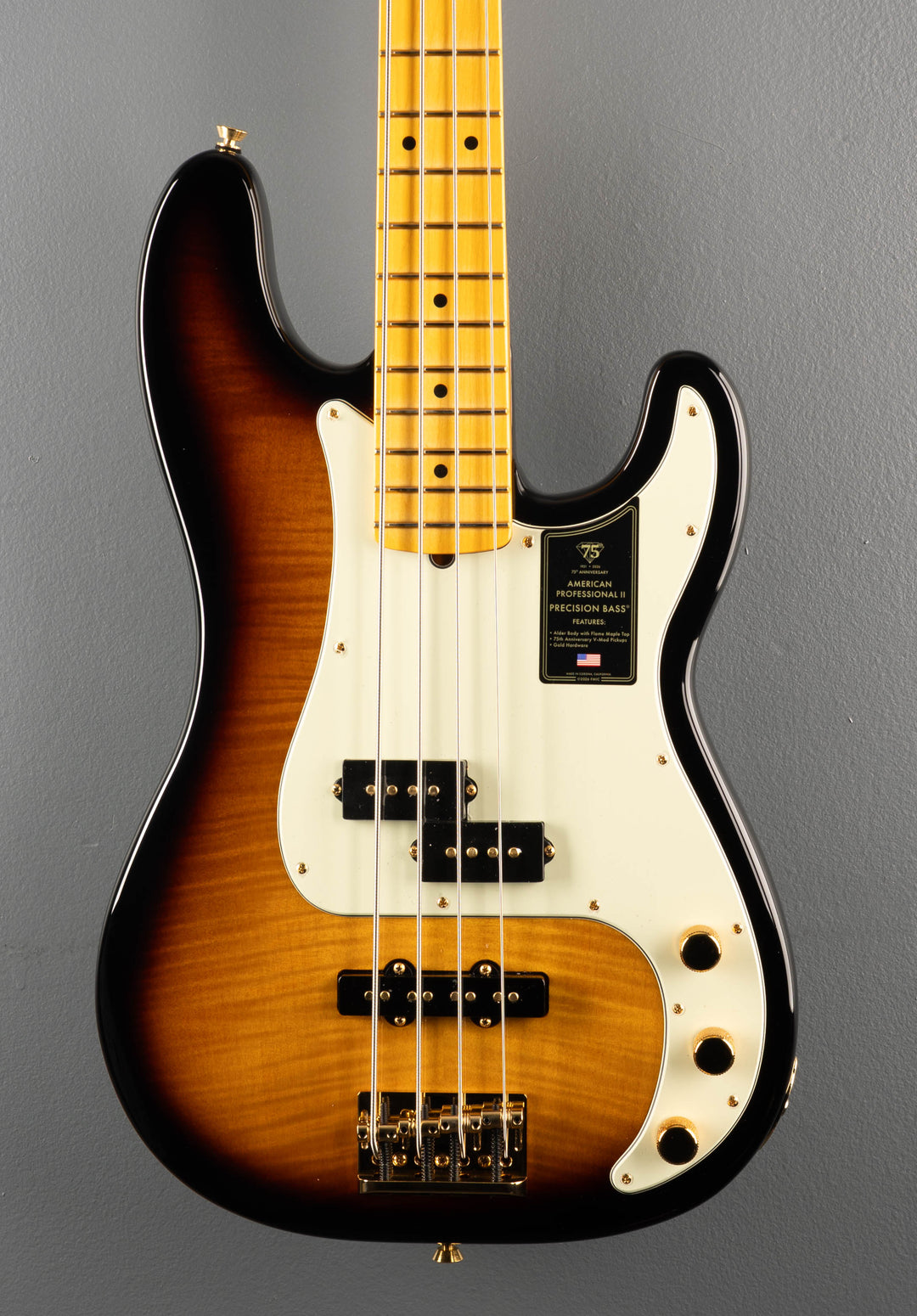 75th Anniversary American Professional PJ Bass - 2 Color Sunburst