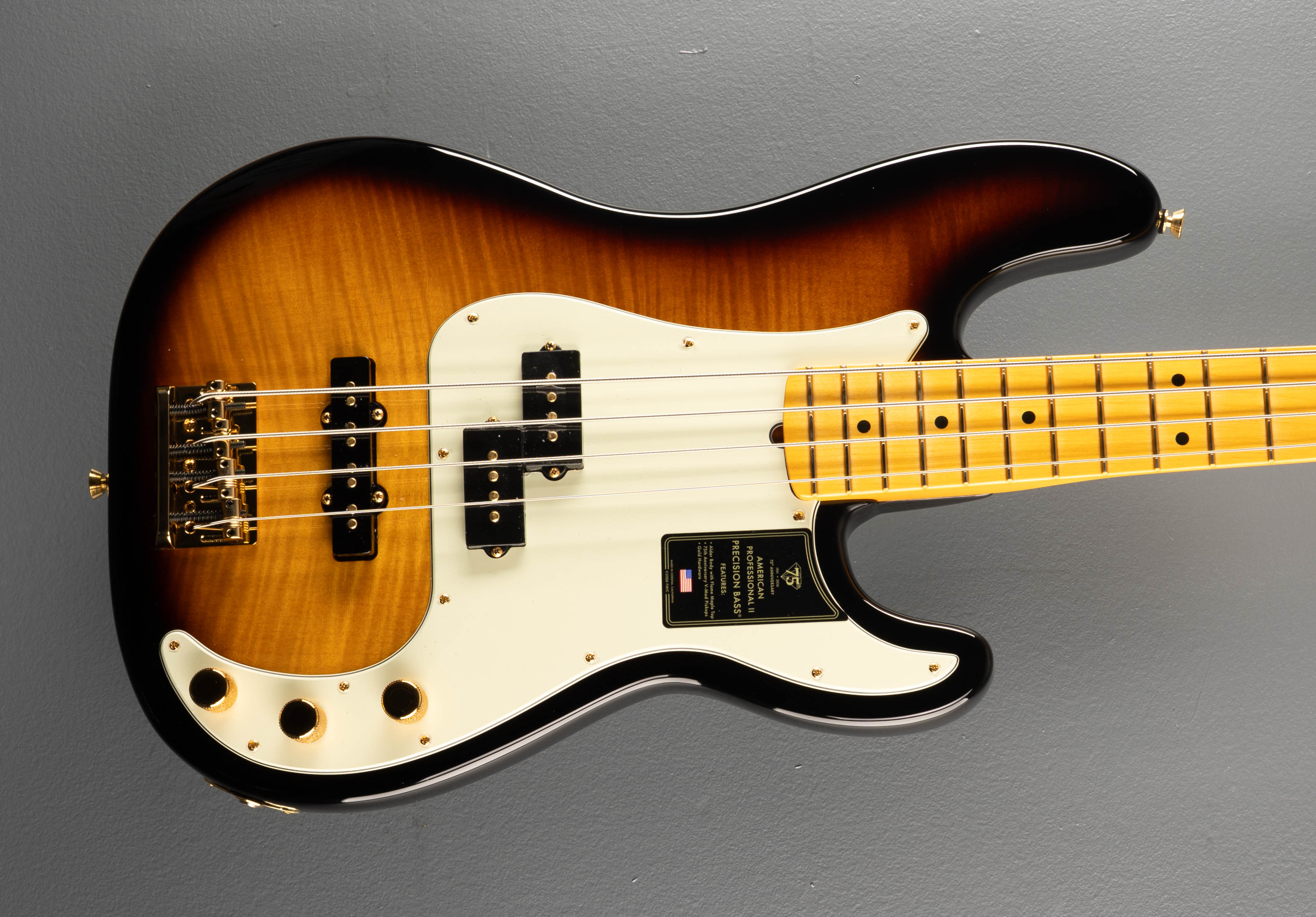 75th Anniversary American Professional PJ Bass - 2 Color Sunburst
