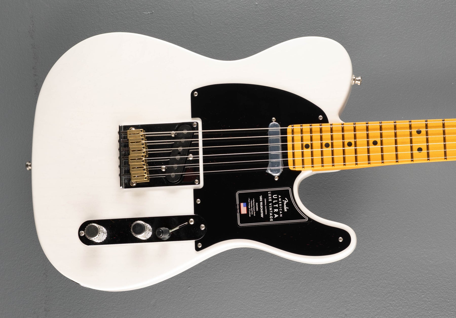 American Ultra Luxe Vintage '50s Telecaster - White Blonde