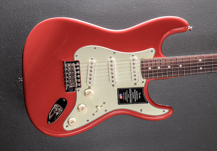 American Professional Classic Stratocaster - Faded Dakota Red w/Rosewood