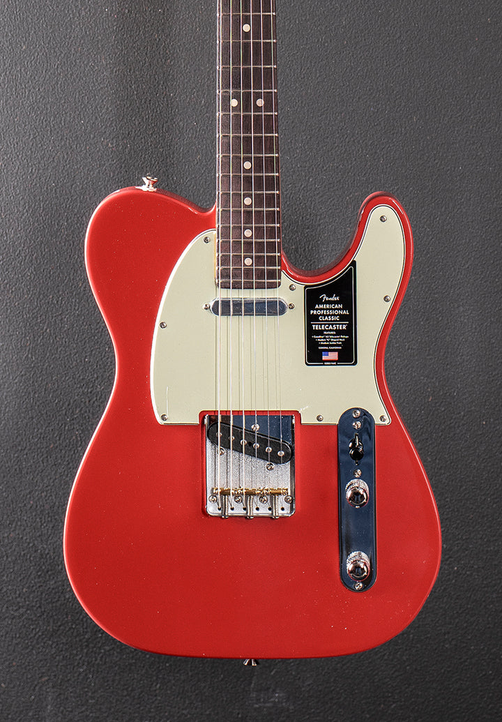 American Professional Classic Telecaster - Faded Dakota Red w/Rosewood