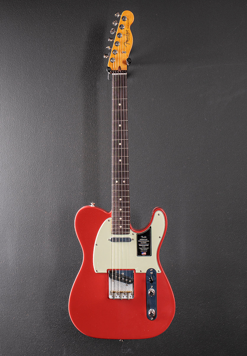 American Professional Classic Telecaster - Faded Dakota Red w