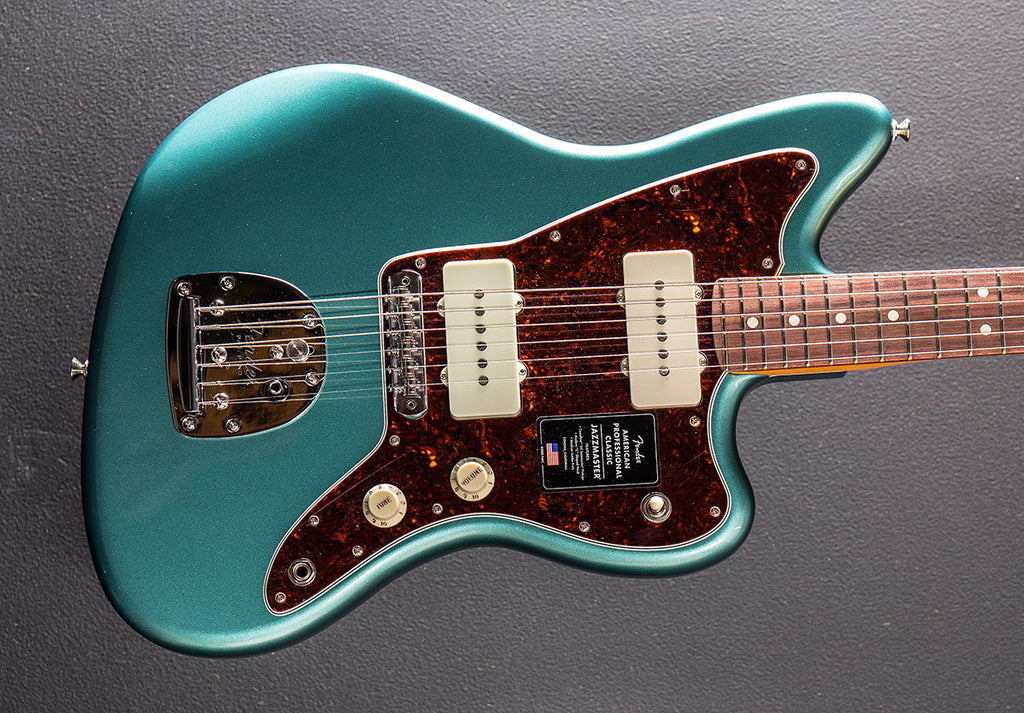 American Professional Classic Jazzmaster - Faded Sherwood Green