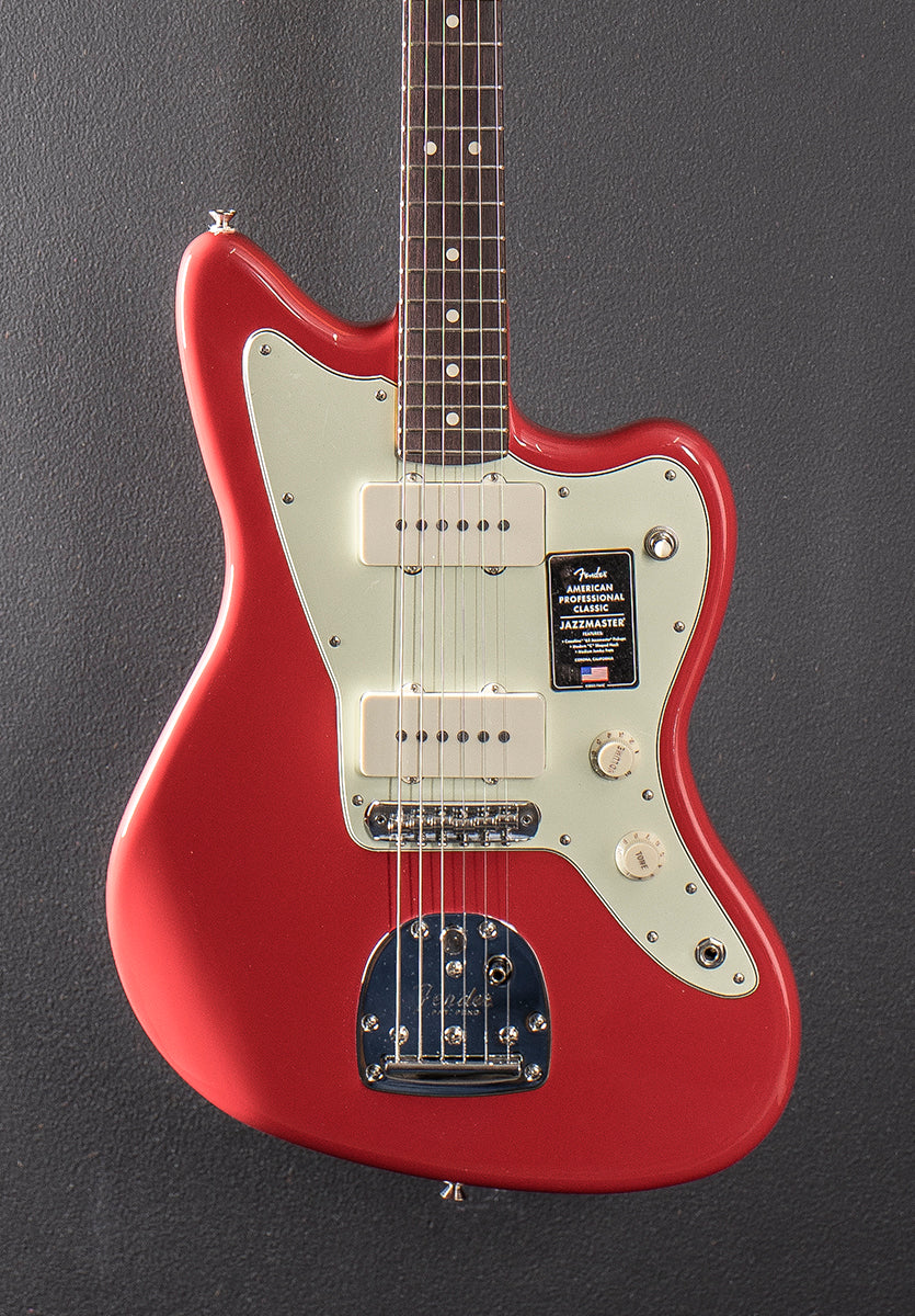American Professional Classic Jazzmaster - Faded Dakota Red