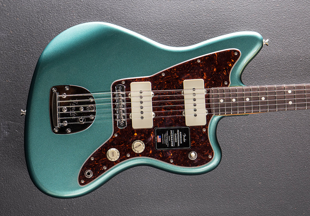 American Professional Classic Jazzmaster - Faded Sherwood Green Metallic