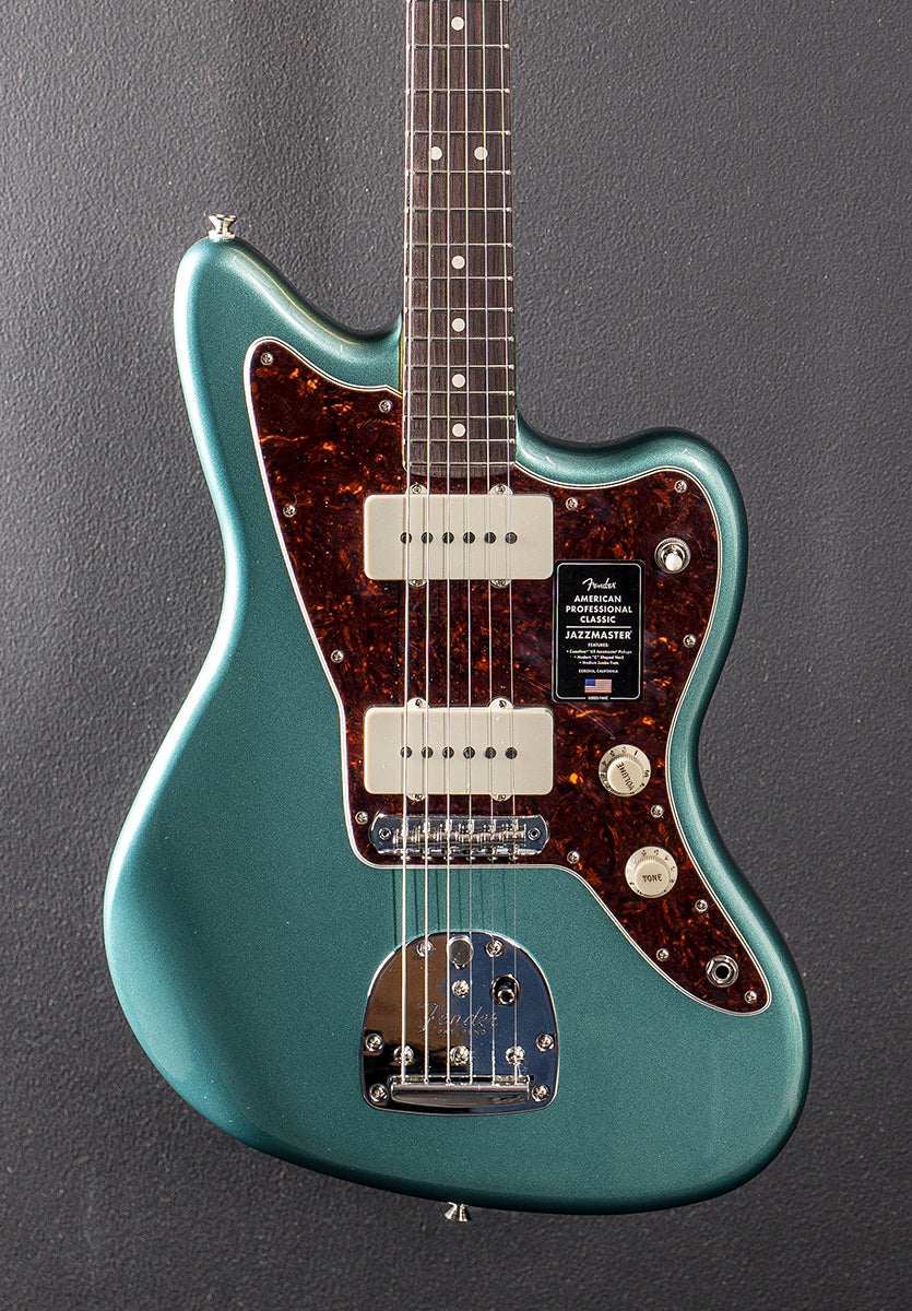 American Professional Classic Jazzmaster - Faded Sherwood Green Metallic