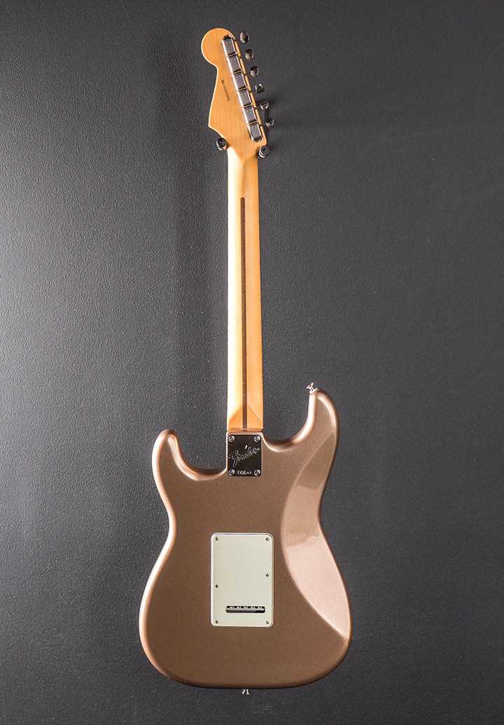 American Professional Classic Stratocaster - Faded Firemist Gold w/Maple