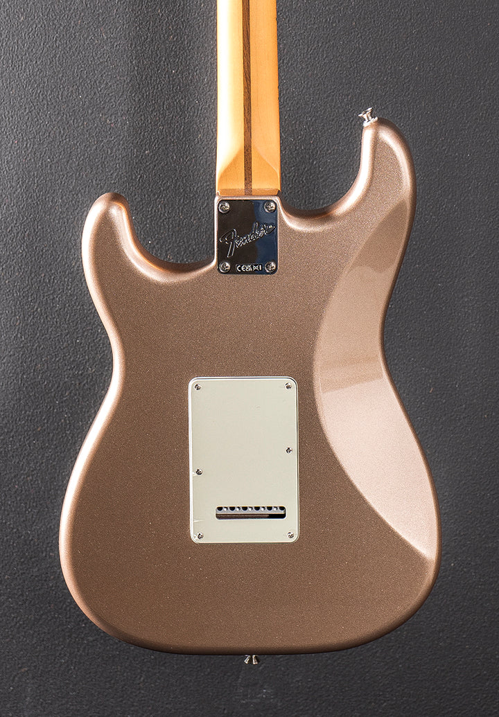 American Professional Classic Stratocaster - Faded Firemist Gold w/Maple
