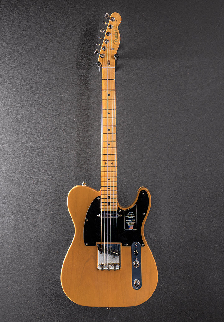 American Professional Classic Telecaster - Butterscotch Blonde w/Maple