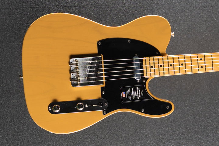 American Professional Classic Telecaster - Butterscotch Blonde w/Maple