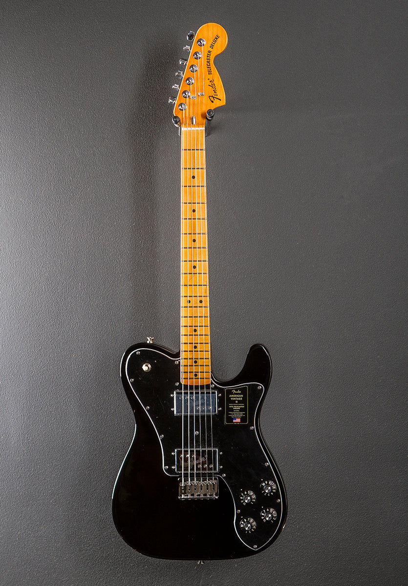American Vintage II 1975 Telecaster Deluxe Black