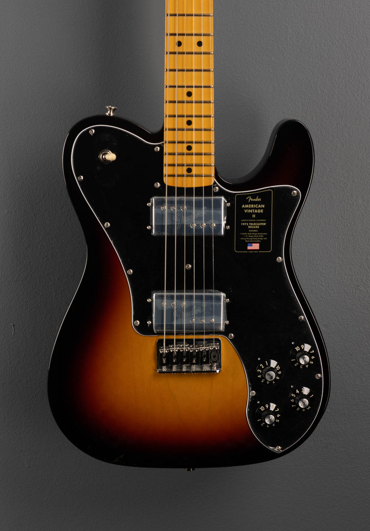 American Vintage II 1975 Telecaster Deluxe - 3 Color Sunburst