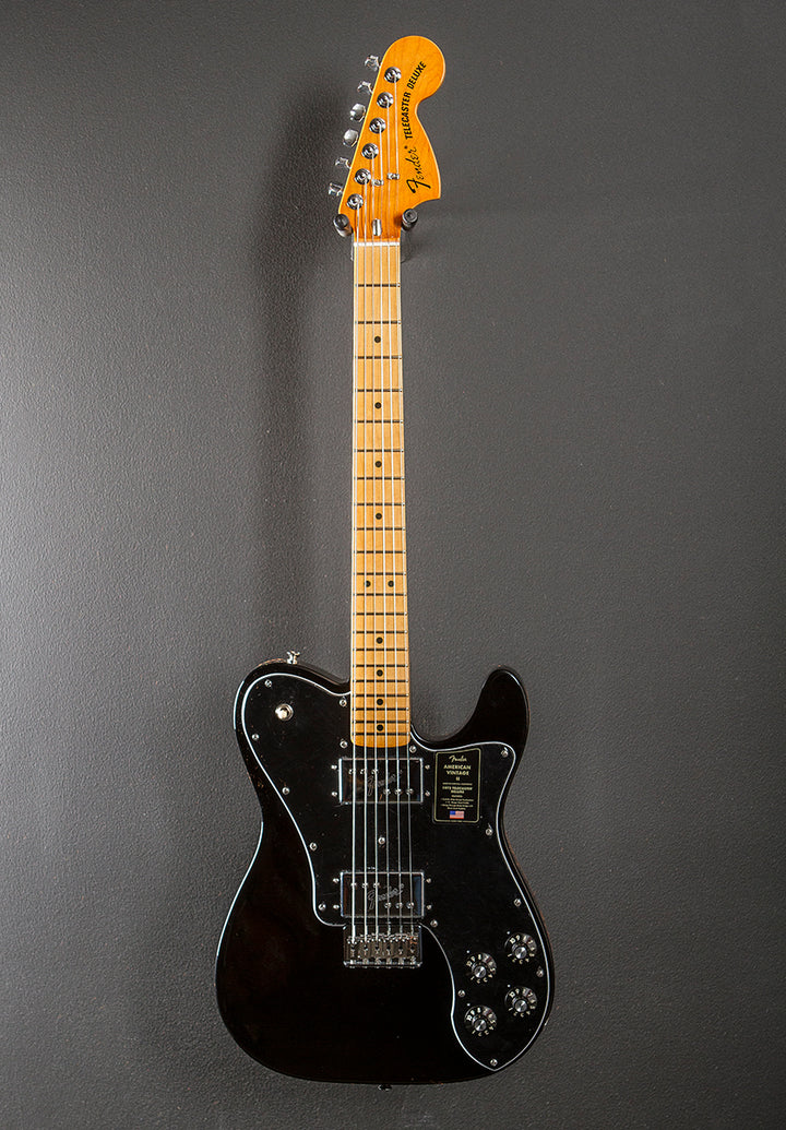 American Vintage II 1975 Telecaster Deluxe - Black