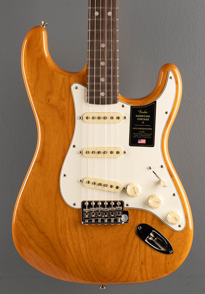 American Vintage II 1973 Stratocaster - Aged Natural w/Rosewood