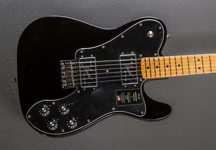 American Vintage II 1975 Telecaster Deluxe - Black