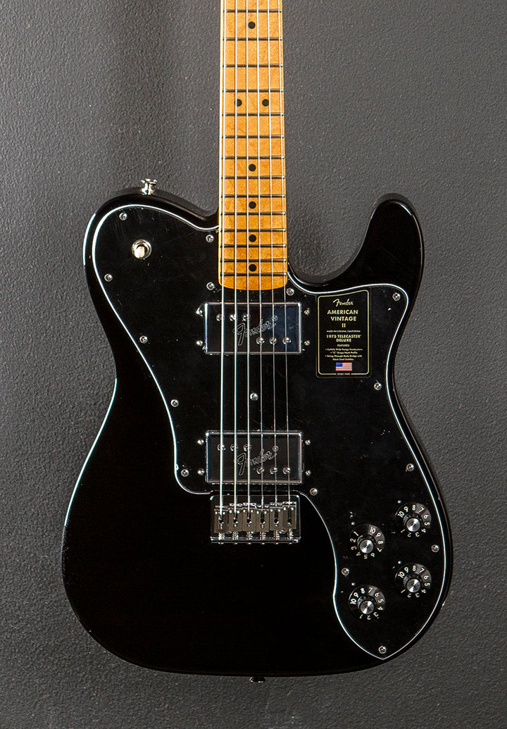 American Vintage II 1975 Telecaster Deluxe - Black