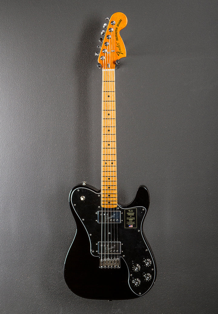 American Vintage II 1975 Telecaster Deluxe - Black