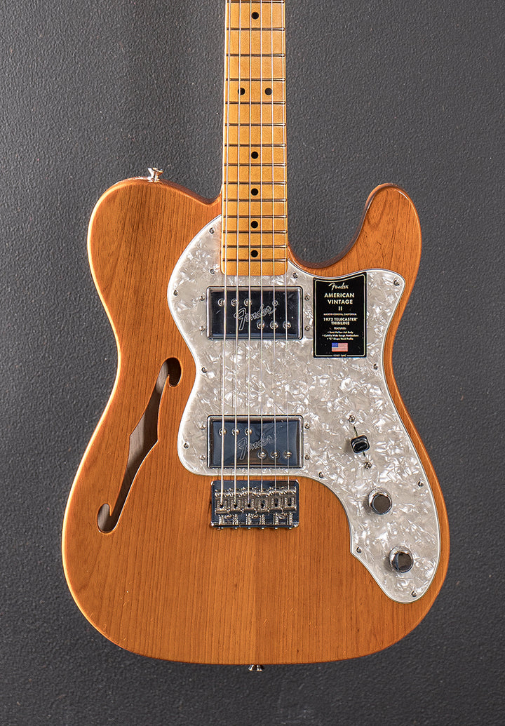 American Vintage II 1972 Telecaster Thinline - Aged Natural