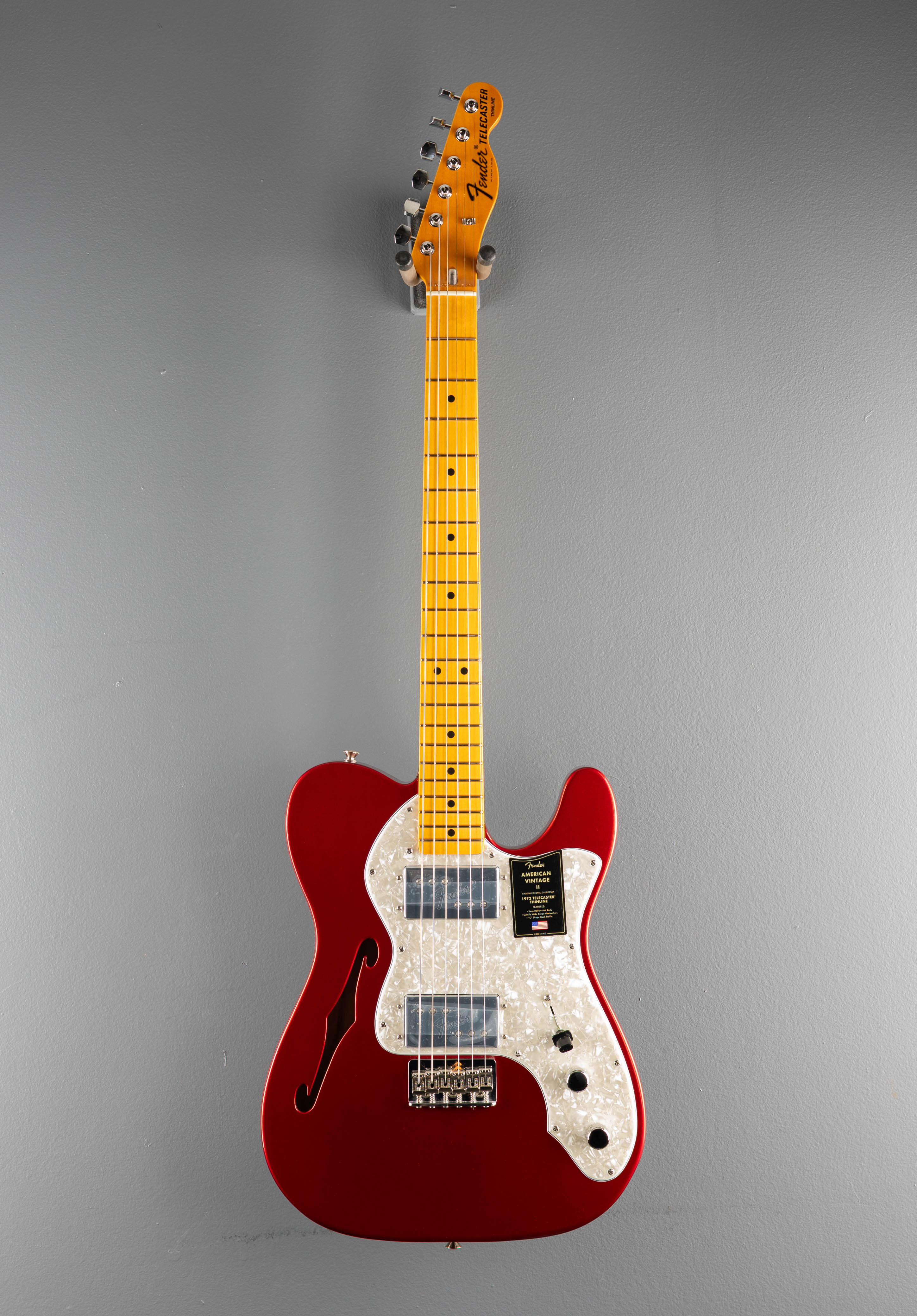 American Vintage Ⅱ Telecaster Thinline American Vintage II 1972 Telecaster Thinline - Candy Apple Red