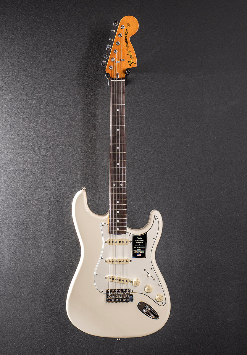 American Vintage II 1973 Stratocaster - Olympic White w/Rosewood