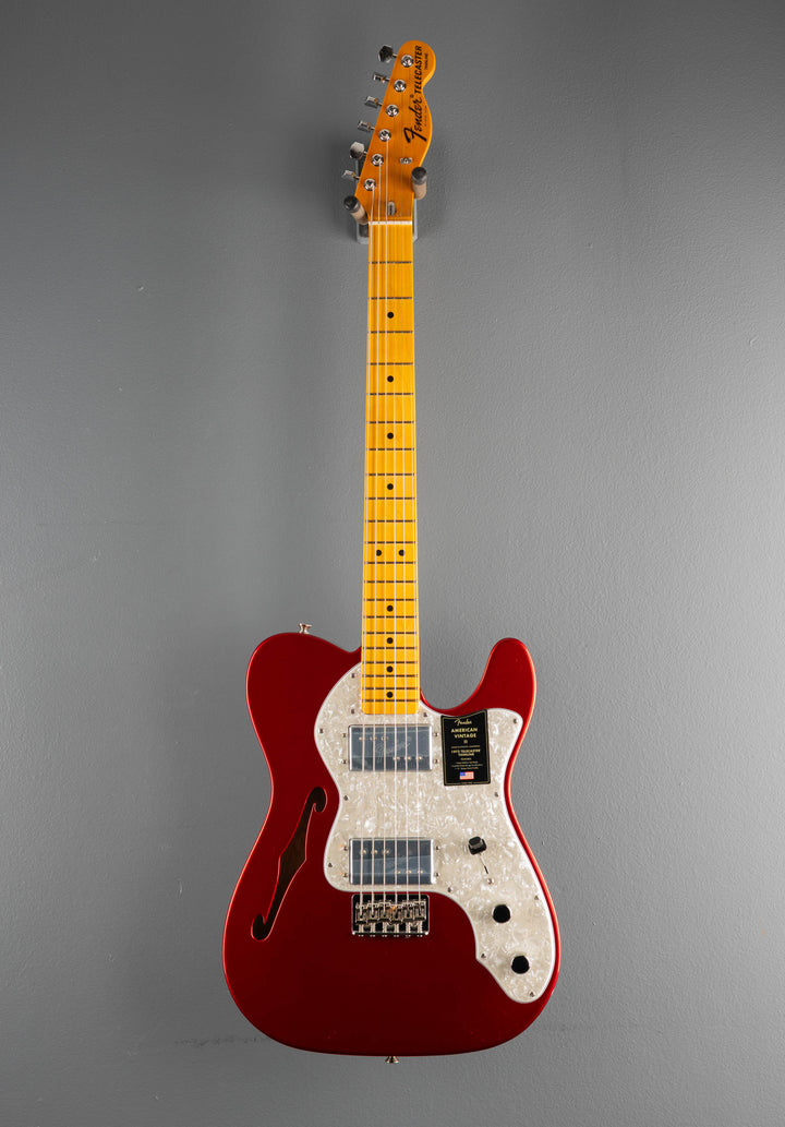 American Vintage II 1972 Telecaster Thinline - Candy Apple Red