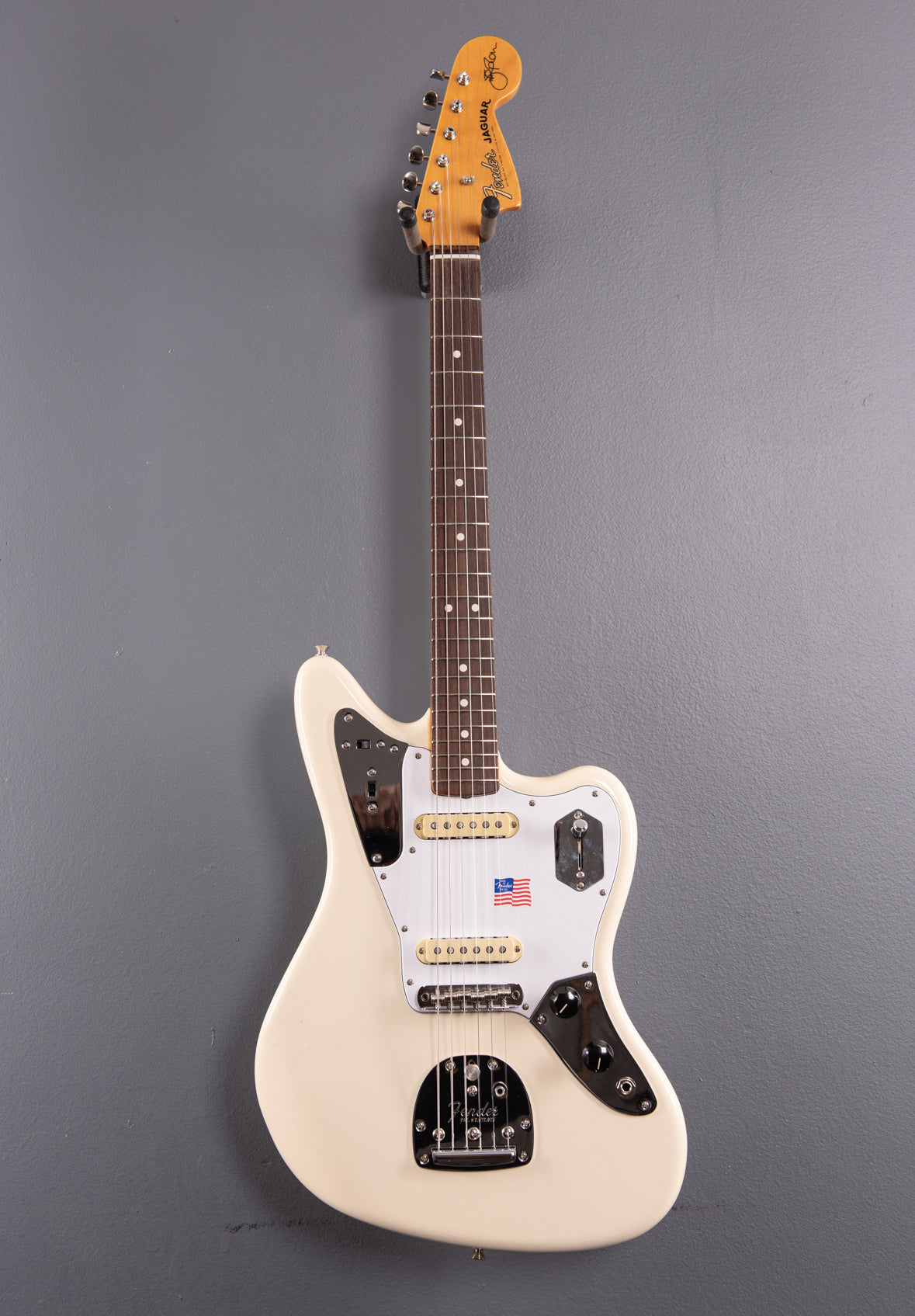 Johnny Marr Jaguar - Olympic White – Dave's Guitar Shop
