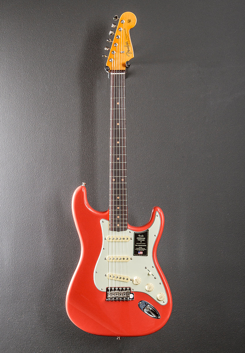 American Vintage II 1961 Stratocaster - Fiesta Red