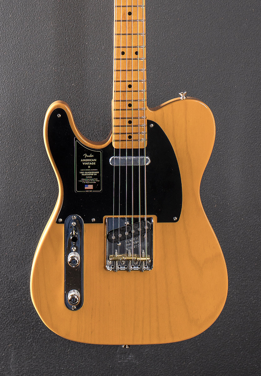 American Vintage II 1951 Telecaster Left Hand - Butterscotch Blonde