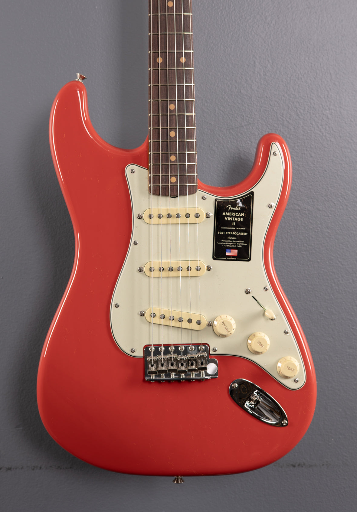 American Vintage II 1961 Stratocaster - Fiesta Red