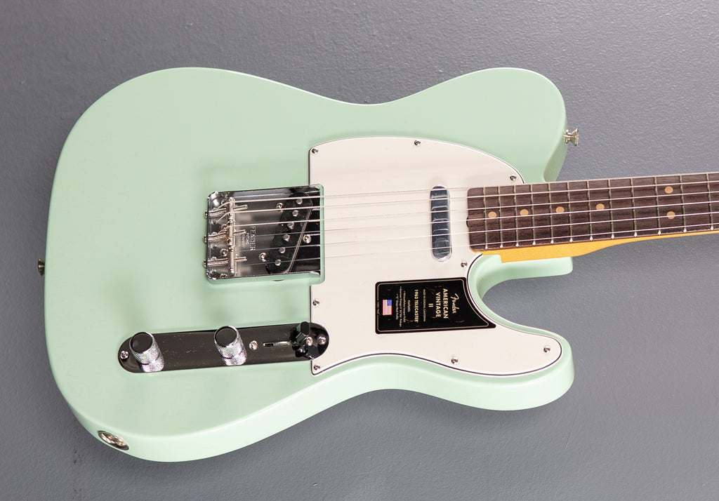 American Vintage II 1963 Telecaster - Surf Green – Dave's Guitar Shop