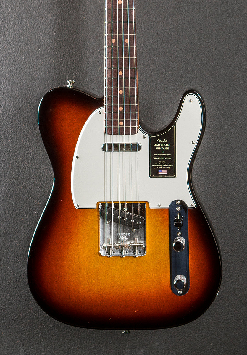 American Vintage II 1963 Telecaster - 3 Color Sunburst – Dave's