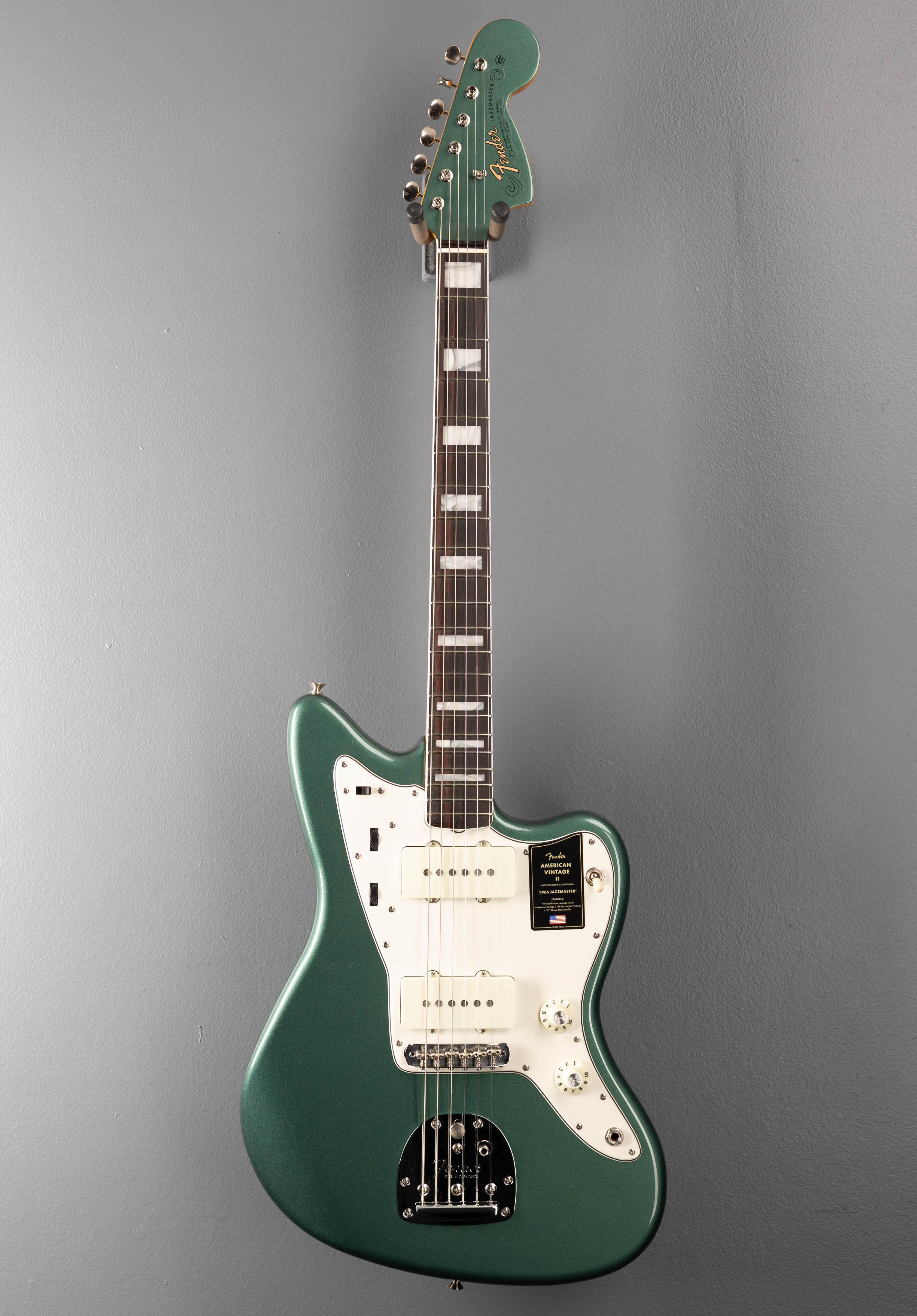 American Vintage II 1966 Jazzmaster - Sherwood Green Metallic