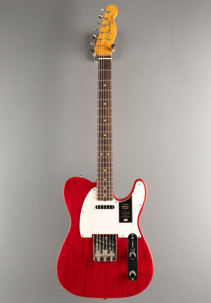 American Vintage II 1963 Telecaster - Crimson Red Transparent