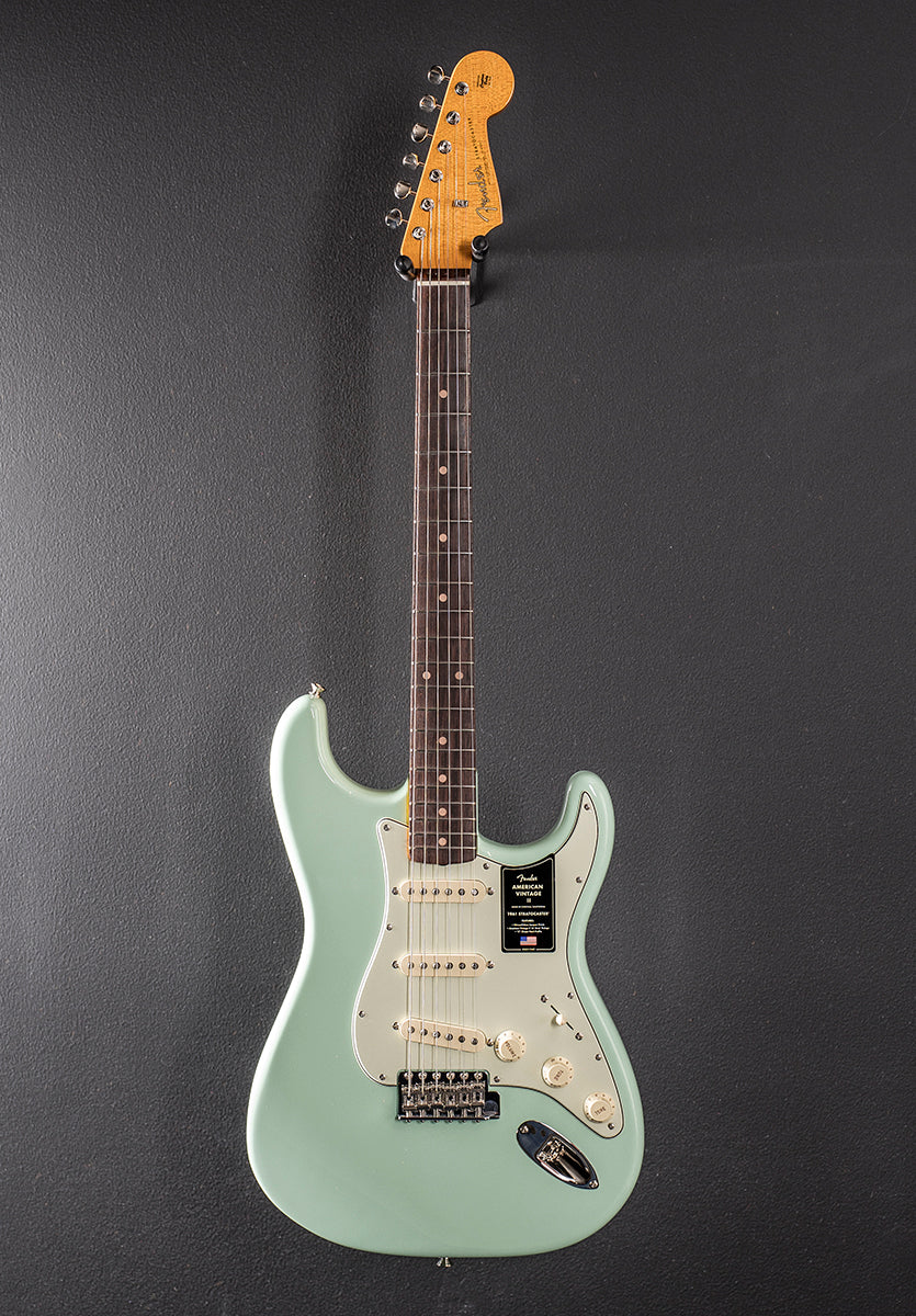 American Vintage II 1961 Stratocaster - Surf Green – Dave's Guitar