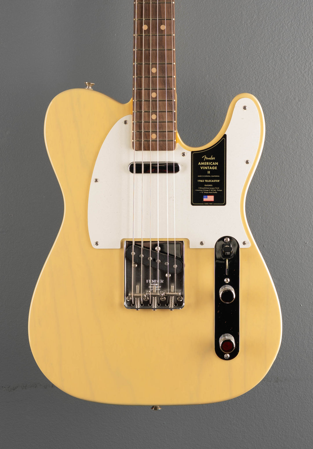 American Vintage II 1963 Telecaster - Vintage Blonde
