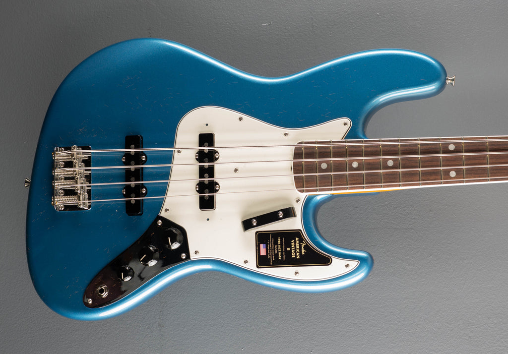 American Vintage II 1966 Jazz Bass - Lake Placid Blue – Dave's
