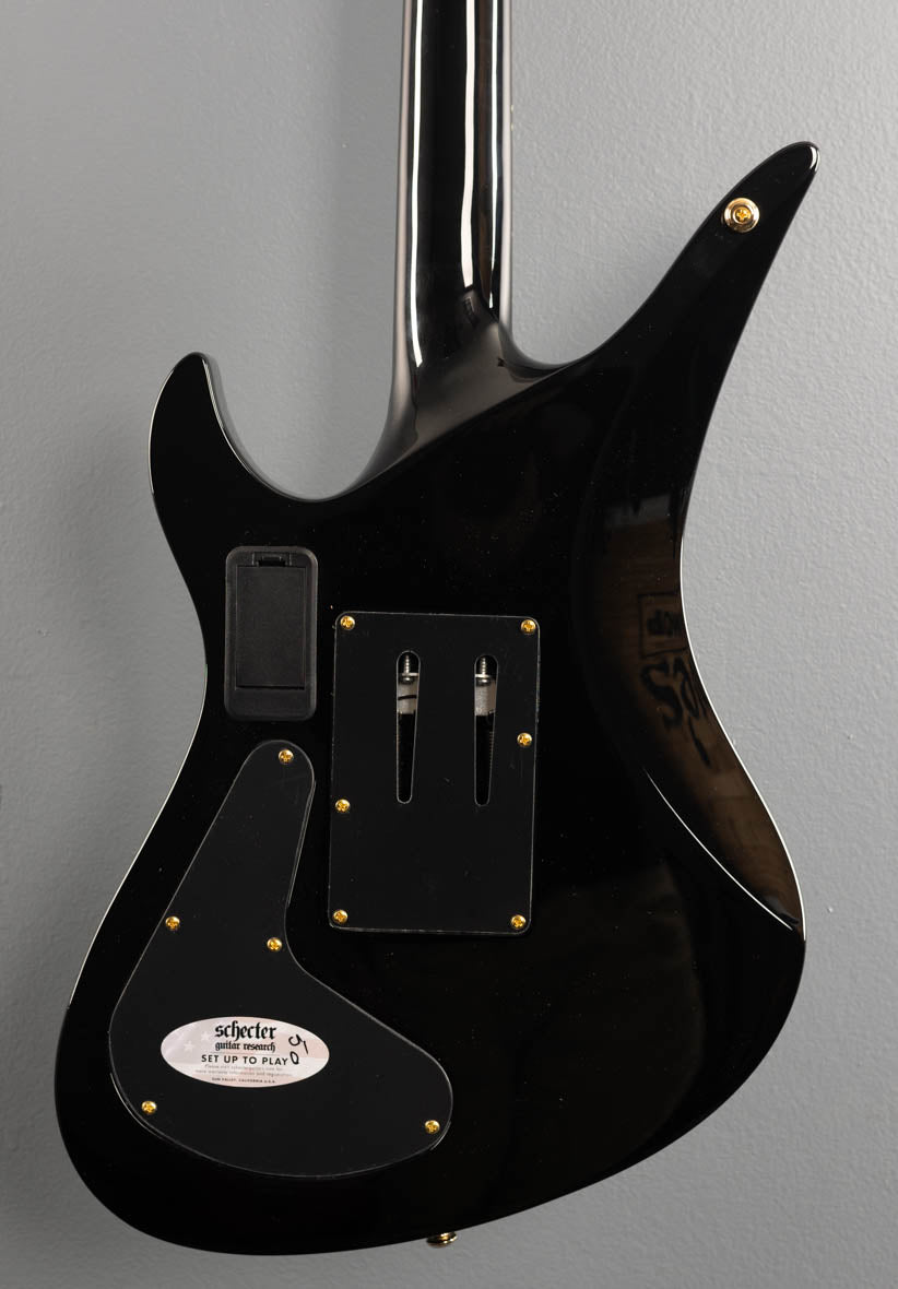 Synyster Custom-S - Gloss Black with Gold Pinstripes